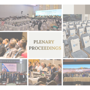 Proceedings of the ICAC Plenary Meetings